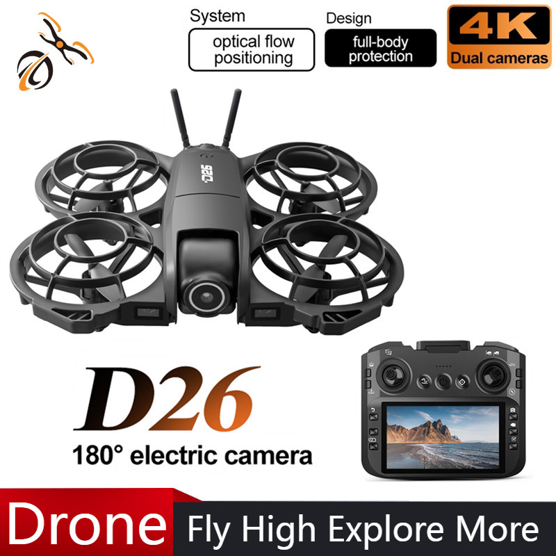 Drone Camera Night Vision - D26 ドローン 4K 空撮HD 180 °