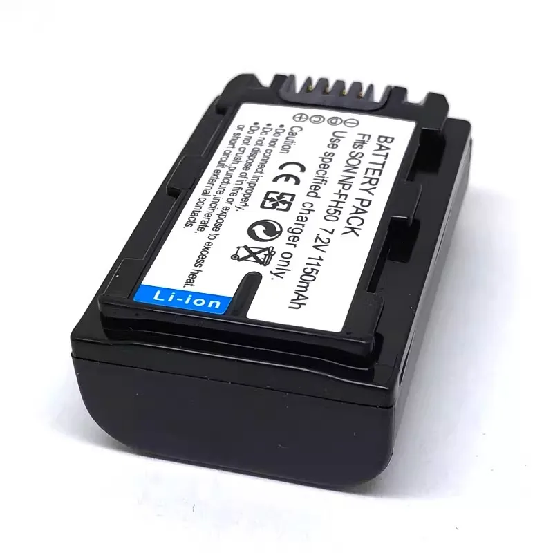 7.2V 1150mAh NP-FH50 カメラバッテリー  - Drone Camera Action のレビューと価格