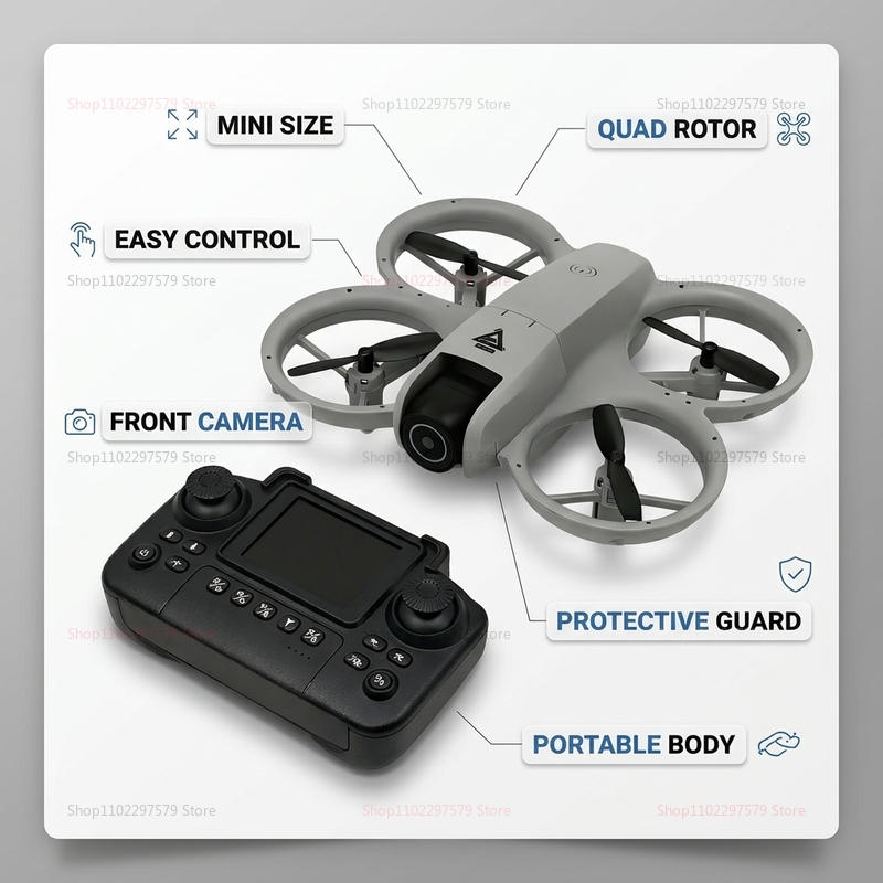 2026ミニRCドローン、8K HDカメラ搭載、WiFi F - Drone Camera Professional のレビューと価格