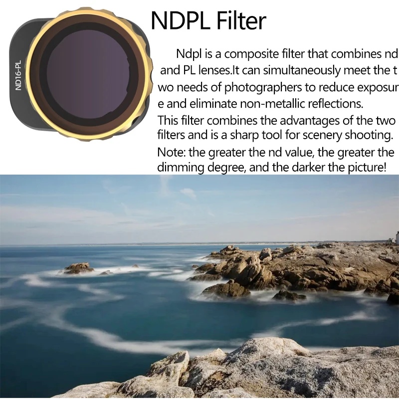 DJI Mini 3 Pro用ドローンフィルター カメラレン - Drone Camera Filter のレビューと価格