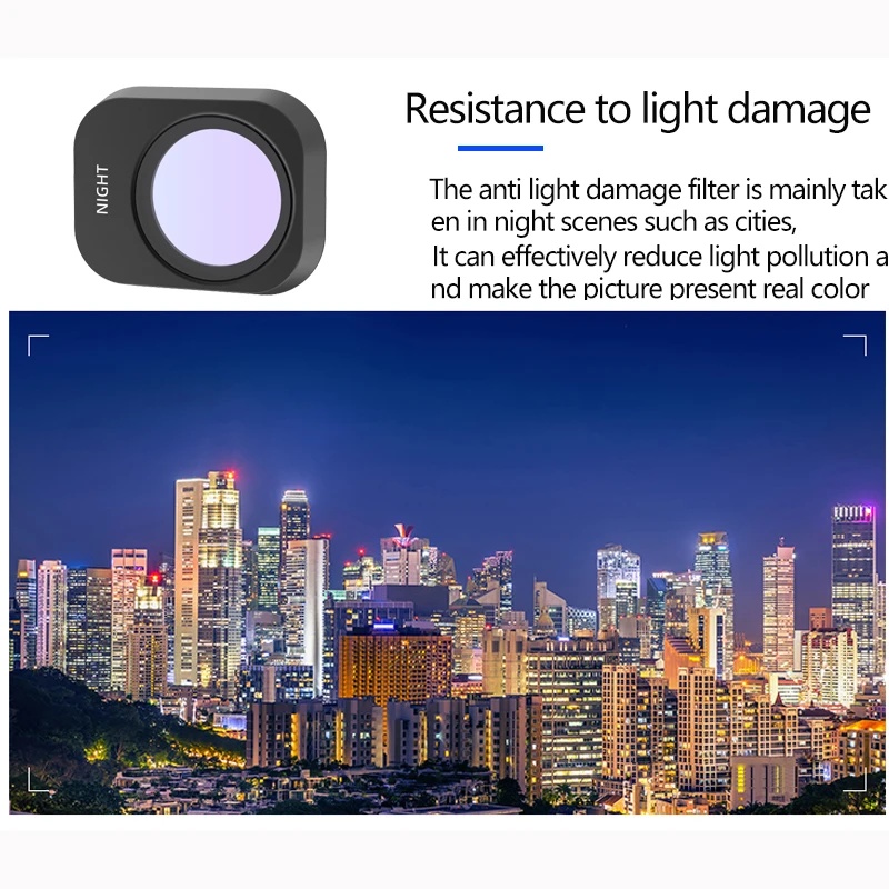DJI Mini 3 Pro用ドローンフィルター カメラレン - Drone Camera Filter のレビューと価格