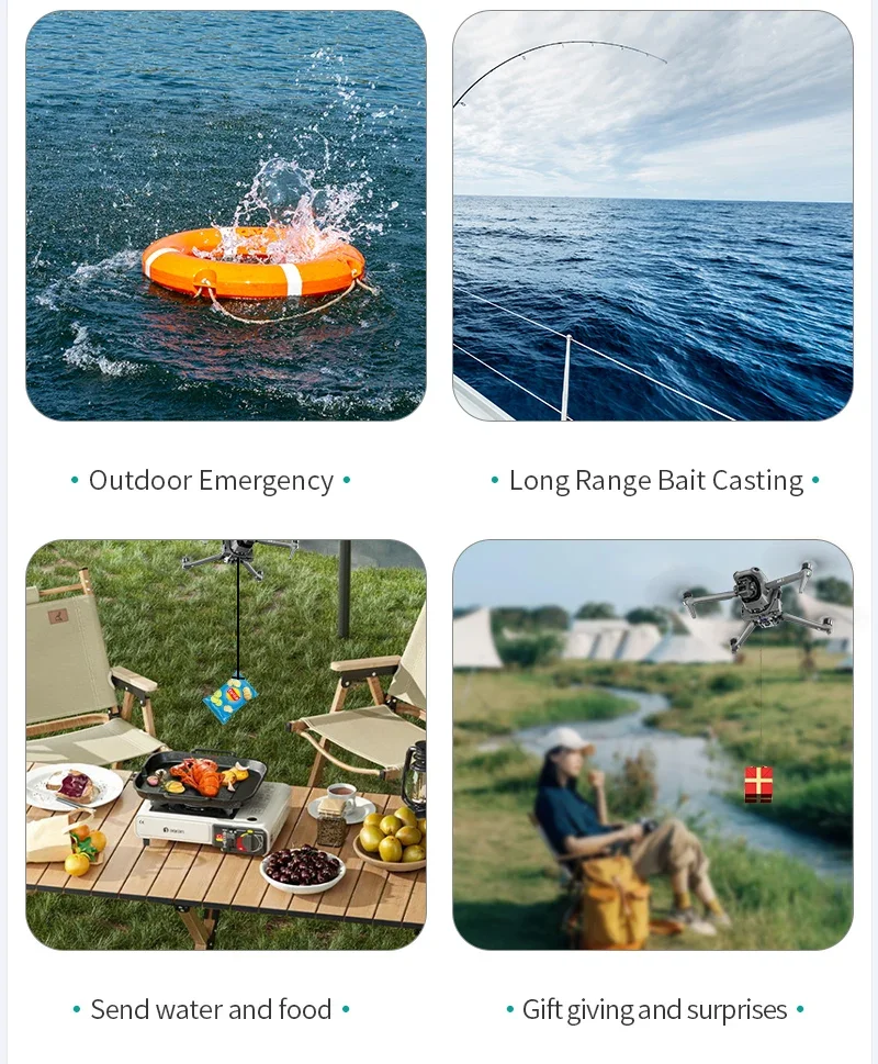 エアドロップシステムキットブラケットコントロールエアデリバリ - Dji Drone Air 3 のレビューと価格